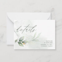 Angaben zur botanischen Eukalyptus-Hochzeit