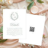 Angaben zur botanischen Krängung der grünen Monogr Begleitkarte