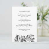 Angaben zur botanischen Wasserfarbe/Infokarte Begleitkarte (Stehend Vorderseite)