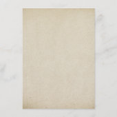 Angaben zur Hochzeit - Angaben - Beilage Begleitkarte (Rückseite)