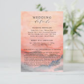 Angaben zur Hochzeit Begleitkarte (Stehend Vorderseite)