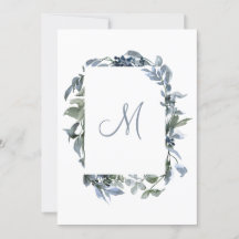 Angaben zur Hochzeit der Botanischen Monogramm
