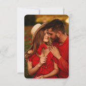 Angaben zur Hochzeit | Elegante UAWG mit QR Code F Save The Date (Vorderseite)