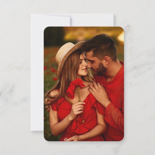 Angaben zur Hochzeit | Elegante UAWG mit QR Code F Save The Date (Vorderseite)