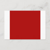 Angaben zur Hochzeit in Kanada Begleitkarte (Rückseite)