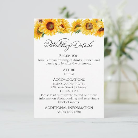 Angaben zur Hochzeit | UAWG | | QR-Code-Umschließu Begleitkarte (Stehend Vorderseite)