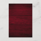 Angaben zur Hochzeit von Sonnenblumen QR-Code Begleitkarte (Rückseite)