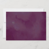 Angaben zur Hochzeitserklärung Einladung (Rückseite)