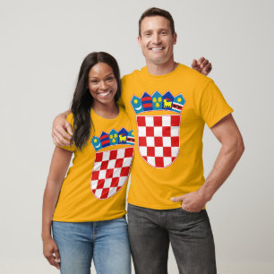 Angaben zur kroatischen Wappen T-Shirt