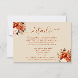 Angaben zur Orange- und Rostflora Einladung