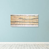 Angaben zur Peutinger-Tabelle Leinwanddruck (Insitu (Holzboden))