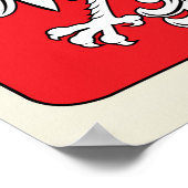 Angaben zur polnischen Wappen Poster (Ecke)