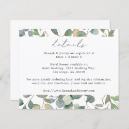 Angaben zur rustikalen Eukalyptus-Haushaltslage