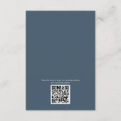 Angaben zur zeitlosen Blume Begleitkarte (Rückseite)