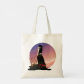 Angami Naga Girl Tribal Tote Bag Tragetasche (Rückseite)