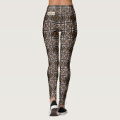 Angaza Leggings Tan&Grey (Rückseite)