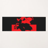 Ange ou demon yogamatte (Vorderseite (Horizontal))