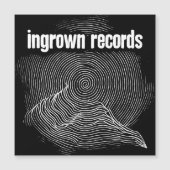 Angebautes Woodcut Magnet (Vorderseite)