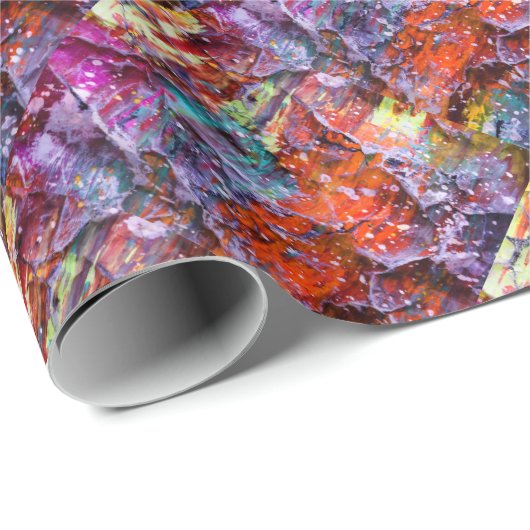 Angebeteter Schuft Geschenkpapier (Rolleneckpunkt)