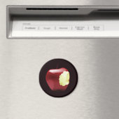 angebissener Apfel Magnet (In Situ (Geschirrspüler))