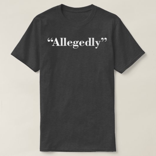 Angeblich 4 T-Shirt (Design vorne)