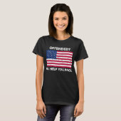 Angeblich helfe ich dir beim Pack der Patriotic US T-Shirt (Vorne ganz)