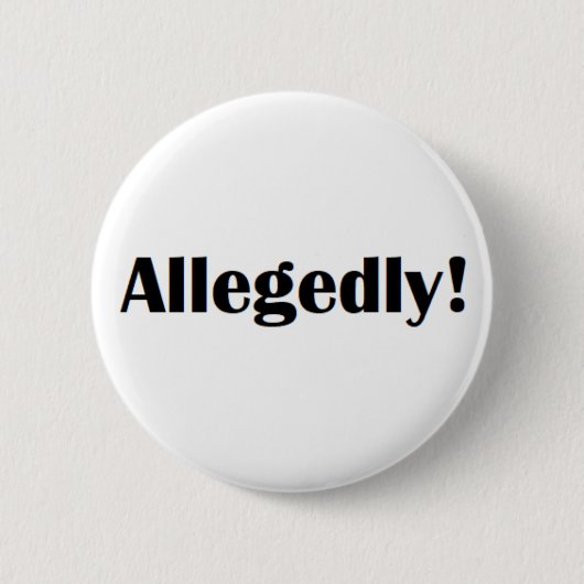 angeblich Kaffeetasse Button (Vorderseite)
