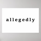 angeblich poster (Vorne)