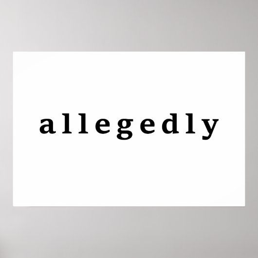 angeblich poster (Vorne)