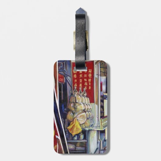 angeblich probabilistisch gepäckanhänger (Rückseite vertikal)