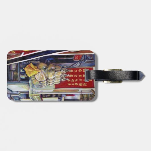 angeblich probabilistisch gepäckanhänger (Rückseite horizontal)