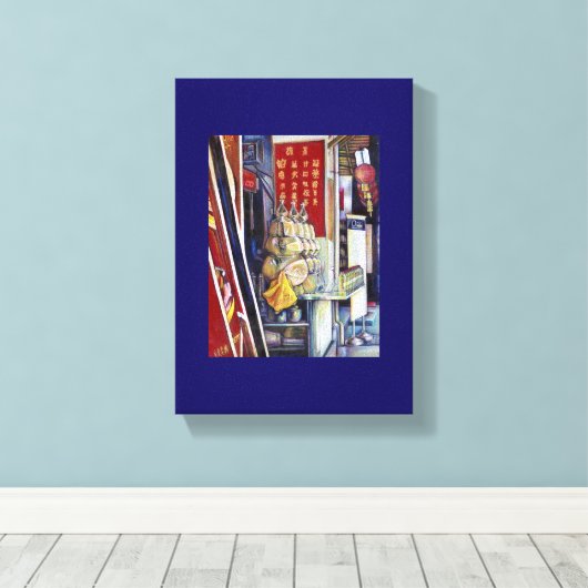 angeblich probabilistisch leinwanddruck (Insitu (Holzboden))