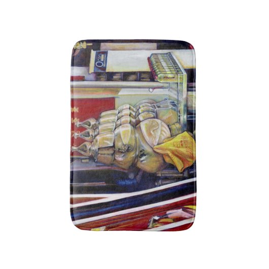 angeblich probabilistisch, Singapur Badematte (Vorderseite Vertikal)