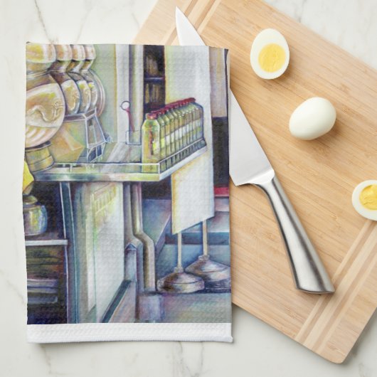 angeblich probabilistisch, Singapur Geschirrtuch (Viertel Falte)