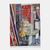 angeblich probabilistisch, Singapur Geschirrtuch (Vertikal)