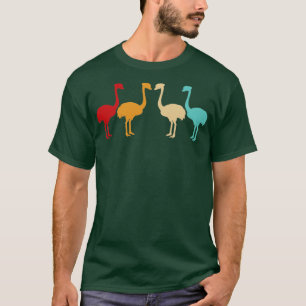 Angeblich Safari Africa Bird Animal Ostrich T-Shirt