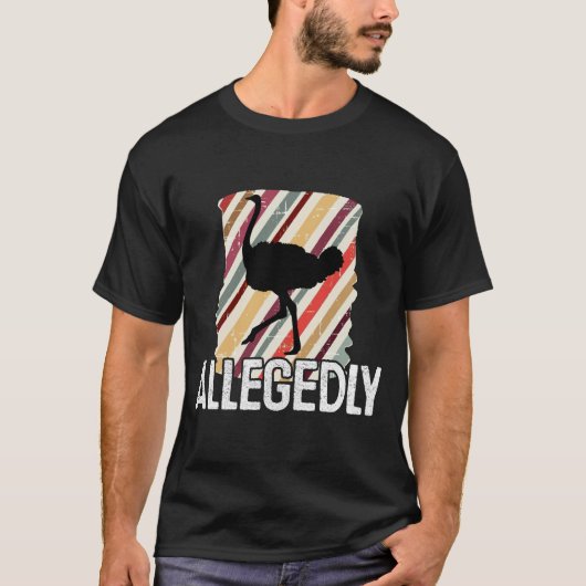 Angeblich Strauß Letterkenny - T-Shirt (Vorderseite)
