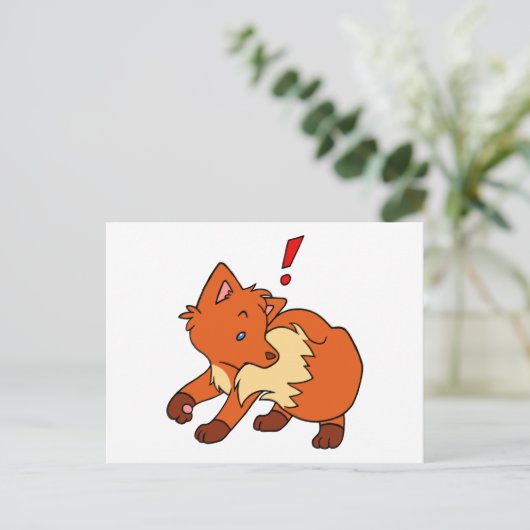 Angeblicher Fox Postkarte (Stehend Vorderseite)