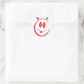 Angeblicher Killer_Symbol Runder Aufkleber (Tasche)