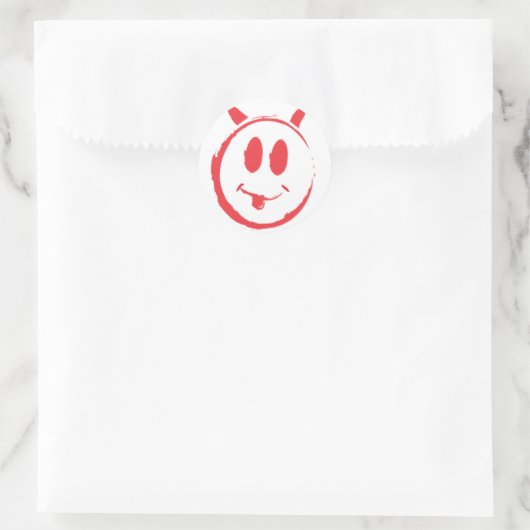 Angeblicher Killer_Symbol Runder Aufkleber (Tasche)