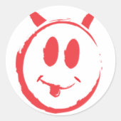 Angeblicher Killer_Symbol Runder Aufkleber (Vorderseite)