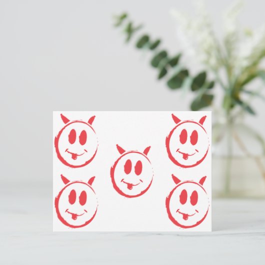 Angebliches killer_symbol postkarte (Stehend Vorderseite)