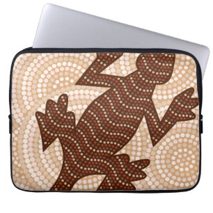 Angeborene Eidechsenpunktion Laptopschutzhülle