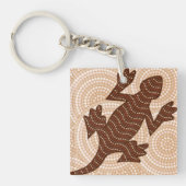 Angeborene Eidechsenpunktion Schlüsselanhänger (Vorderseite)