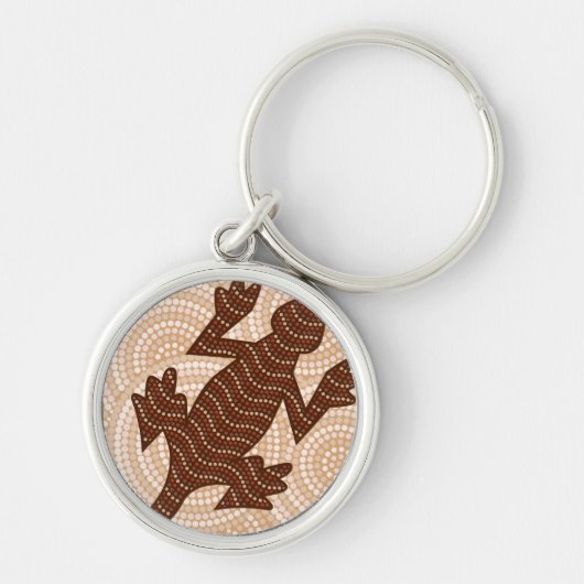 Angeborene Eidechsenpunktion Schlüsselanhänger (Vorne)