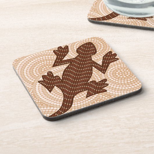 Angeborene Eidechsenpunktion Untersetzer (Linke Seite)