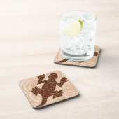 Angeborene Eidechsenpunktion Untersetzer (Rechte Seite)