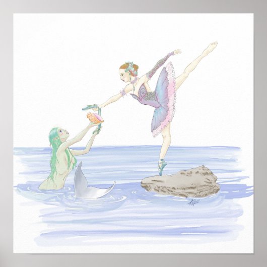 Angebot eines Handels Poster (Vorne)