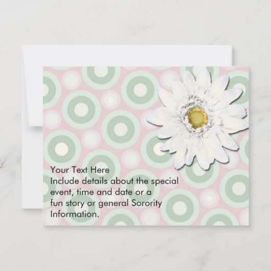 Angebot-Einladung Einladung (Rückseite)