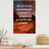 Angebot erstellen poster (Küche)